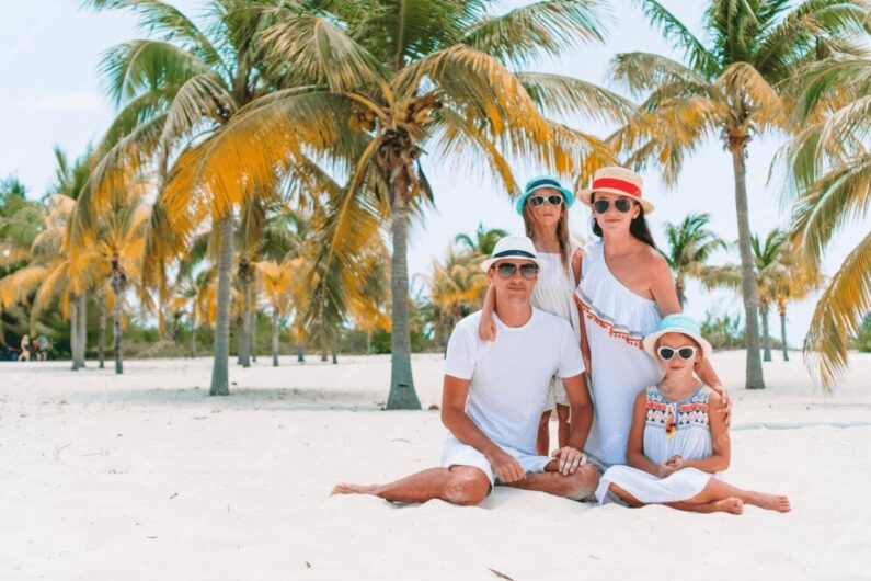 Familia en Punta Cana